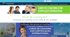 Desktop Screenshot of escoladecoaching.com